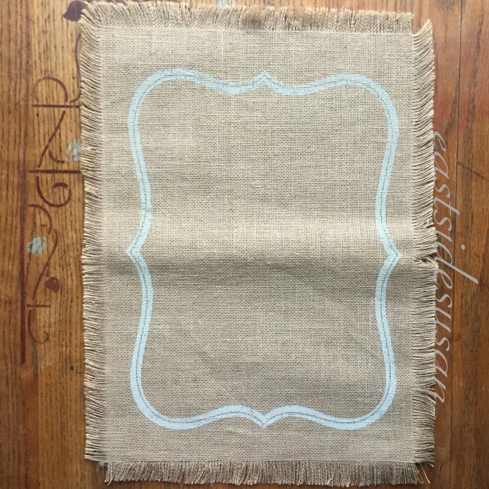 NEW 4 Beautiful SIMRIN FRAME PLACEMATS